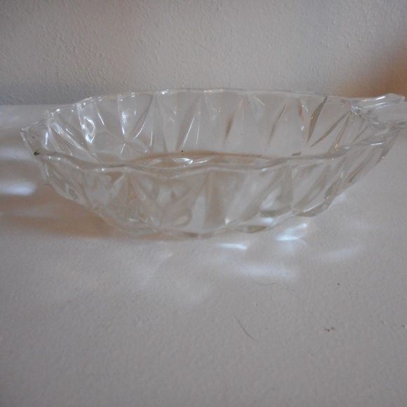 Vintage Pressed Glass Pineapple bowl dish Jewelry - Picture 2 of 7